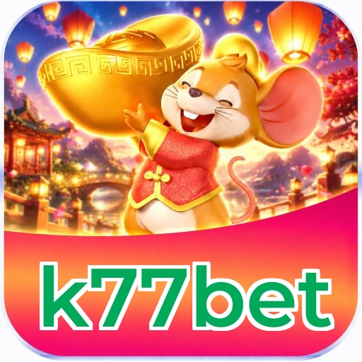 k77bet Logo - Bônus com Rollover Justo